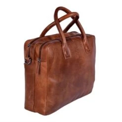 DSTRCT Fletcher Street Business Laptoptas 15.6'' Cognac -Mode Tassenwinkel 016120 30 3