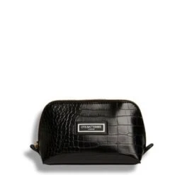 Otis Batterbee The Beauty Makeup Bag S Black Croc