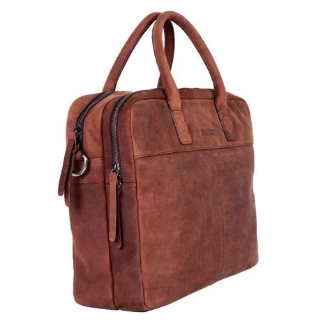 DSTRCT Wall Street Business Laptoptas 15.6'' Brown 2 DSTRCT Wall Street Business Laptoptas 15.6'' Brown - Afbeelding 2