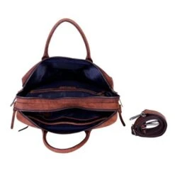 DSTRCT Wall Street Business Laptoptas 15.6'' Brown 9 DSTRCT Wall Street Business Laptoptas 15.6'' Brown -Mode Tassenwinkel 076520 20 4