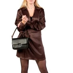 Burkely Modest Meghan Satchel Shoulderbag Black -Mode Tassenwinkel 1000269.43.10 5