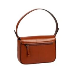 Burkely Modest Meghan Satchel Shoulderbag Cognac -Mode Tassenwinkel 1000269.43.24 4