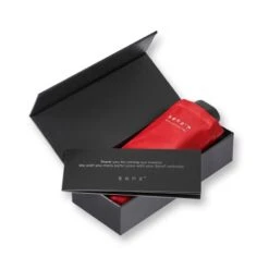 Senz Micro Foldable Paraplu Passion Red -Mode Tassenwinkel 1010 0420 4