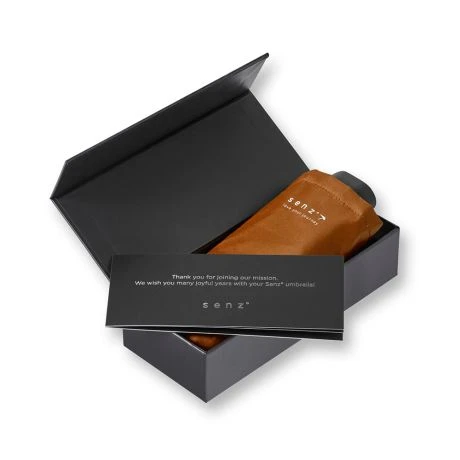 Senz Micro Foldable Paraplu Sudan Brown 4 Senz Micro Foldable Paraplu Sudan Brown - Afbeelding 4