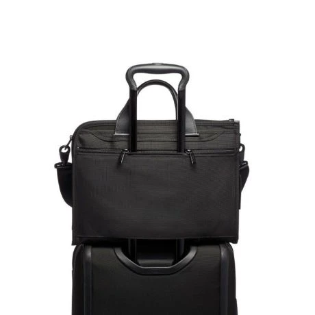 Tumi Alpha Slim Deluxe Brief Black 6 Tumi Alpha Slim Deluxe Brief Black - Afbeelding 6