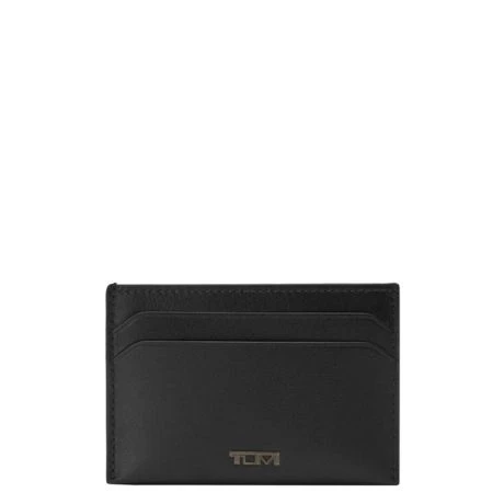 Tumi Nassau SLG Slim Card Case Wallet Black Smooth 1 Tumi Nassau SLG Slim Card Case Wallet Black Smooth