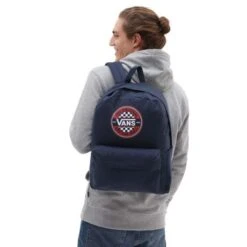 Vans Old Skool IIII Rugzak Dress Blue / True Red -Mode Tassenwinkel 157821012 285181