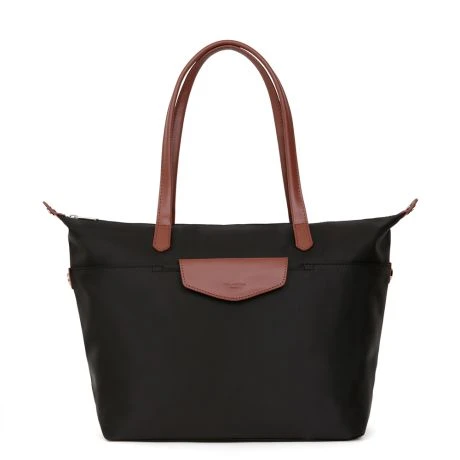 Hexagona Pop Shopper M Noir Marron 1 Hexagona Pop Shopper M Noir Marron