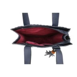 Wimona Paulina Shopper Darkblue 7 Wimona Paulina Shopper Darkblue -Mode Tassenwinkel 1801 kleur donkerblauw binnenkant