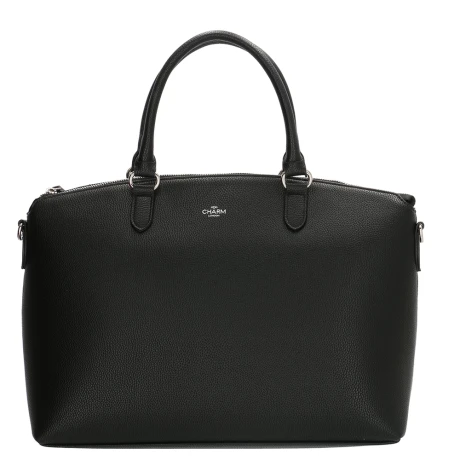 Charm London Stratford Handbag Shopper Black 2 Charm London Stratford Handbag Shopper Black - Afbeelding 2