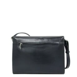 Claudio Ferrici Classico Flapbag Schoudertas Navy -Mode Tassenwinkel 18020 706 01