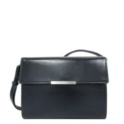 Claudio Ferrici Classico Flapbag Schoudertas Navy