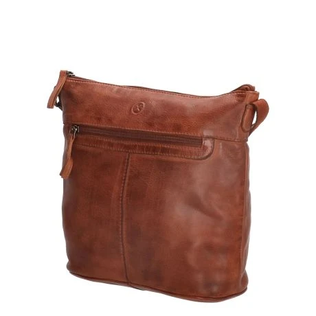 Hide & Stitches Paint Rock Schoudertas 18185 Cognac 2 Hide & Stitches Paint Rock Schoudertas 18185 Cognac - Afbeelding 2