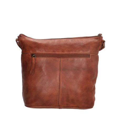 Hide & Stitches Paint Rock Schoudertas 18185 Cognac 3 Hide & Stitches Paint Rock Schoudertas 18185 Cognac - Afbeelding 3