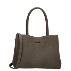 Charm London Woolwich Shopper Olive Green