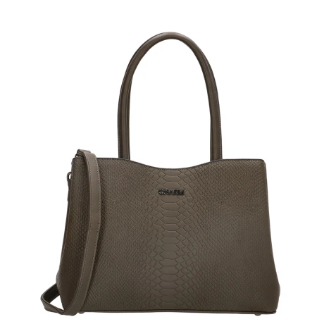 Charm London Woolwich Shopper Olive Green 1 Charm London Woolwich Shopper Olive Green