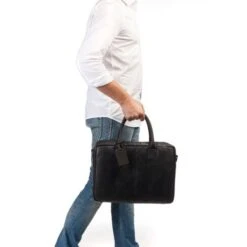 Burkely Vintage Taylor Worker 15.6" Black -Mode Tassenwinkel 2.7