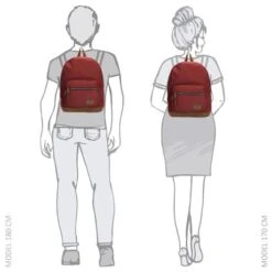 Enrico Benetti Santiago Rugtas 15" Bordeaux 10 Enrico Benetti Santiago Rugtas 15" Bordeaux -Mode Tassenwinkel 200105461 46160 bordeaux 32x16x43 5