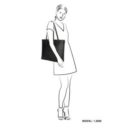 Charm London Birmingham Shopper 15.6" Black -Mode Tassenwinkel 20055001 3 1