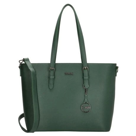 Charm London Birmingham Shopper 15.6" Green 1 Charm London Birmingham Shopper 15.6" Green