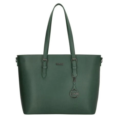 Charm London Birmingham Shopper 15.6" Green 2 Charm London Birmingham Shopper 15.6" Green - Afbeelding 2