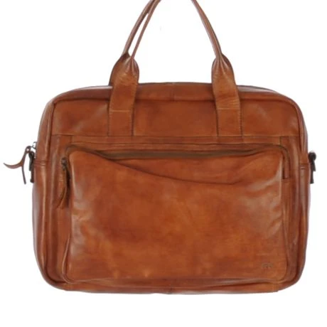 Bear Design Cow Lavato Hugo Schoudertas Cognac 2 Bear Design Cow Lavato Hugo Schoudertas Cognac - Afbeelding 2