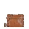 Bear Design Cow Lavato Lia Laptoptas 11" Cognac