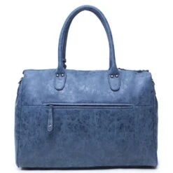 Wimona Fabiana One Schoudertas Dark Blue 7 Wimona Fabiana One Schoudertas Dark Blue -Mode Tassenwinkel 2021 kleur donkerblauw achterkant