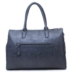 Wimona Fabiana One Schoudertas Black -Mode Tassenwinkel 2021 kleur zwart achterkant