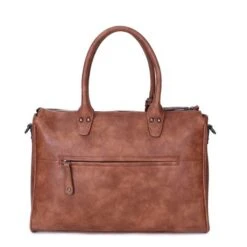 Wimona Fabiana Two Schoudertas Cognac -Mode Tassenwinkel 2022 wimona bags fabiana two serie cognac 1