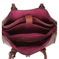 Wimona Fabiana Two Schoudertas Cognac -Mode Tassenwinkel 2022 wimona bags fabiana two serie cognac 3