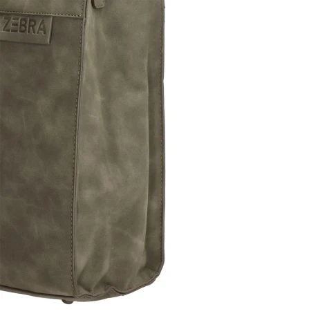 Zebra Natural Bag Kartel Merel Handtas Olijfgroen 7 Zebra Natural Bag Kartel Merel Handtas Olijfgroen - Afbeelding 7