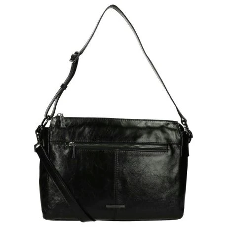 Claudio Ferrici Pelle Vecchia Shoulder Bag Black 1 Claudio Ferrici Pelle Vecchia Shoulder Bag Black