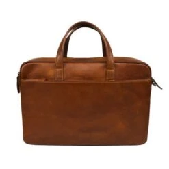 DSTRCT Premium Collection Laptopbag 2-vaks 15.6" Cognac -Mode Tassenwinkel 230330 cognac 4