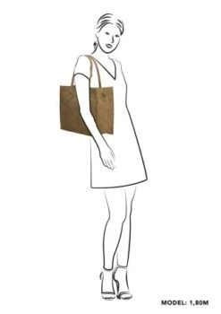 Zebra Natural Bag Kartel Lisa Olijfgroen -Mode Tassenwinkel 231005029 3