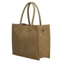 Zebra Natural Bag Kartel Lisa Olijfgroen -Mode Tassenwinkel 231005029 6