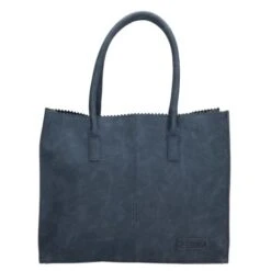 Zebra Natural Bag Kartel Lisa Jeansblauw -Mode Tassenwinkel 231005030 2