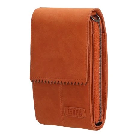 Zebra Natural Bag Noé Telefoontasje Brique 3 Zebra Natural Bag Noé Telefoontasje Brique - Afbeelding 3