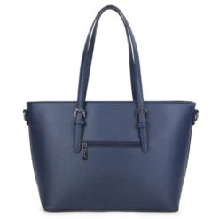 Wimona Kyara Schoudertas Donkerblauw -Mode Tassenwinkel 3010 kleur donkerblauw achterkant