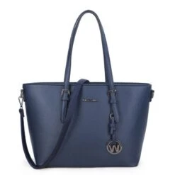 Wimona Kyara Schoudertas Donkerblauw