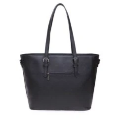 Wimona Kyara-One Schoudertas Black 8 Wimona Kyara-One Schoudertas Black -Mode Tassenwinkel 3011 kleur zwart achterkant 1