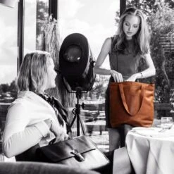 Chesterfield Bonn Shopper Large Brown -Mode Tassenwinkel 3027552700 mjh 7445 zw 1