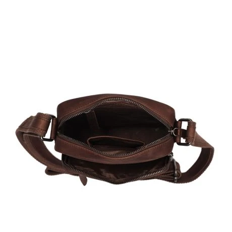 Chesterfield Birmingham Schoudertas Brown 4 Chesterfield Birmingham Schoudertas Brown - Afbeelding 4