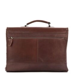 Plevier Quartz Aktetas 1-Vak 15.6" Bruin -Mode Tassenwinkel 353 2 quartz ak