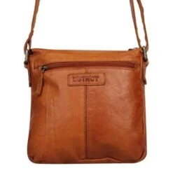 DSTRCT Harrington Road Crossbody Schoudertas Cognac 355530 -Mode Tassenwinkel 355530 cognac achter
