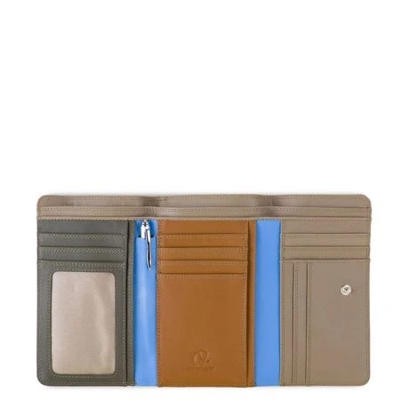 Mywalit Medium Tri-Fold Wallet Outer Zip Portemonnee Caramel 3 Mywalit Medium Tri-Fold Wallet Outer Zip Portemonnee Caramel - Afbeelding 3