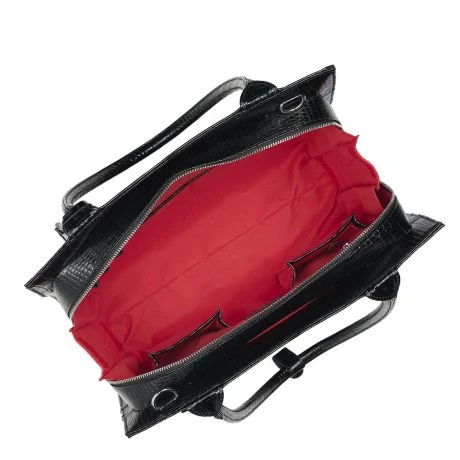 Socha Businessbag Croco 14-15.6" Crocodile Jet Black 4 Socha Businessbag Croco 14-15.6" Crocodile Jet Black - Afbeelding 4