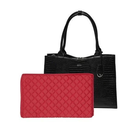 Socha Businessbag Croco 14-15.6" Crocodile Jet Black 5 Socha Businessbag Croco 14-15.6" Crocodile Jet Black - Afbeelding 5