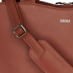 Socha Diamond Leather Businessbag 10-14" Cognac -Mode Tassenwinkel 4029276048956 07 1024x1024 1