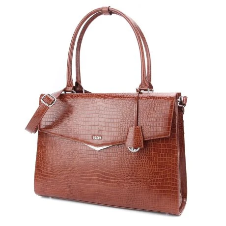 Socha Businessbag Silver Tip 15.6" Brown 2 Socha Businessbag Silver Tip 15.6" Brown - Afbeelding 2